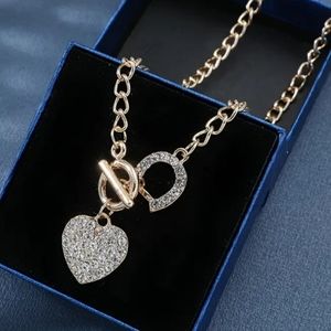 Rhinestone Inlaid heart necklace. NWT. Fast Ship. Boutique. Top Seller.